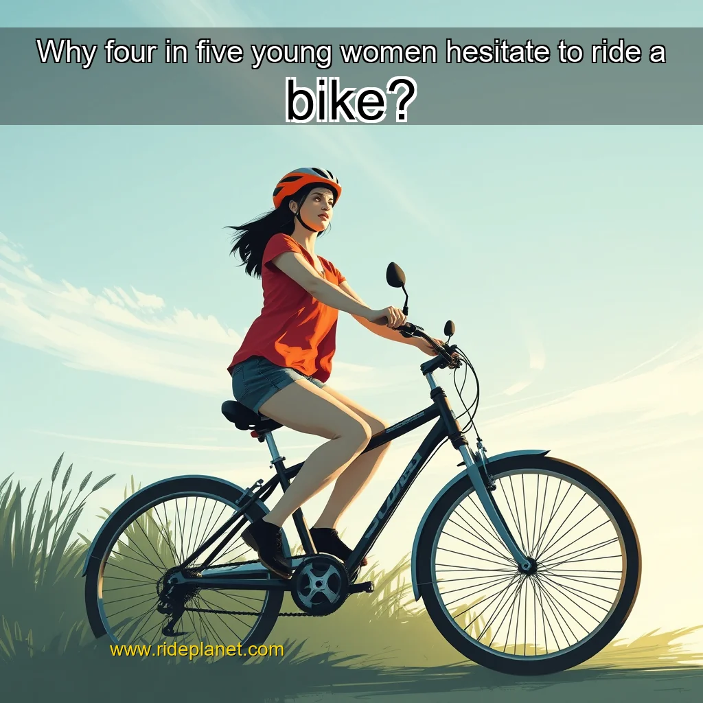 Read more about the article Why four in five young women hesitate to ride a bike?