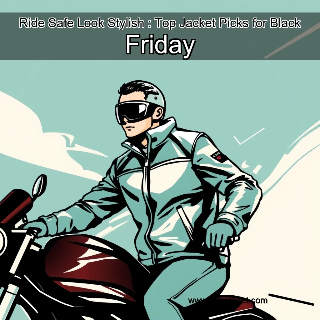 You are currently viewing Ride Safe  Look Stylish : Top Jacket Picks for Black Friday