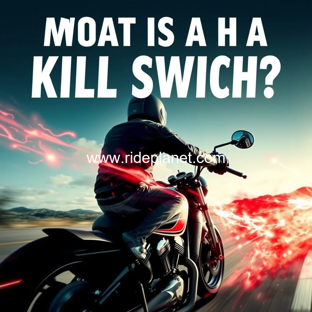 Read more about the article What Is A Motorcycle Kill Switch  What Happens If You Hit It While Riding