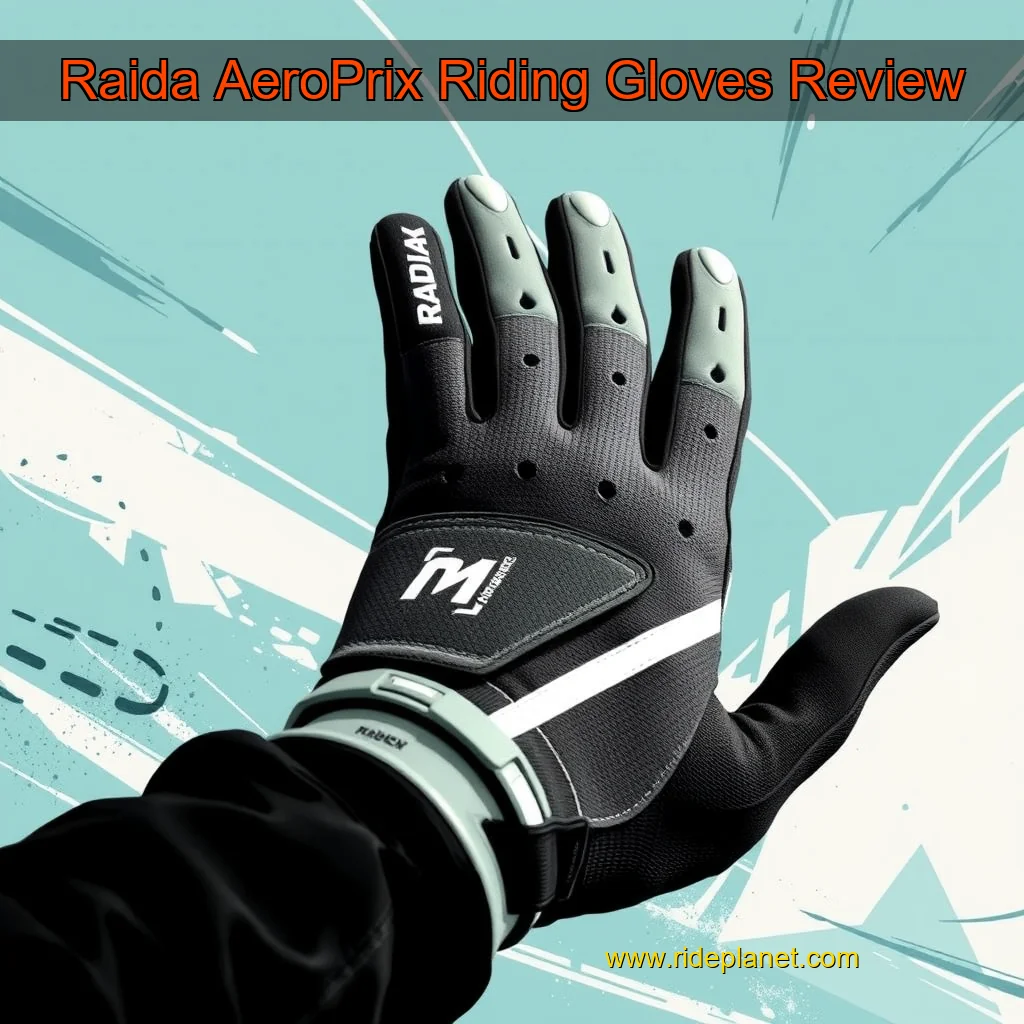 Read more about the article Raida AeroPrix Riding Gloves Review