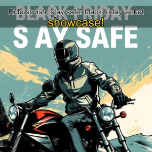 Read more about the article Ride stylish, stay safe: black friday jacket showcase!