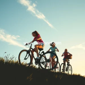 Artistic representation for Why do four in five young women avoid biking?