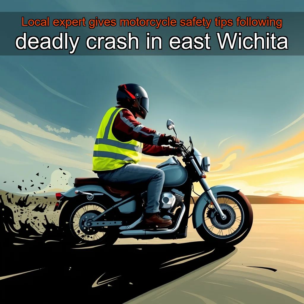 Read more about the article Local expert gives motorcycle safety tips following deadly crash in east Wichita