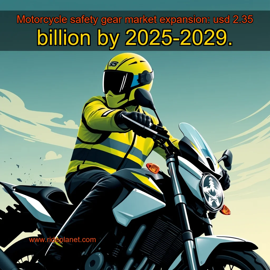 Read more about the article Motorcycle safety gear market expansion: usd 2.35 billion by 2025-2029.