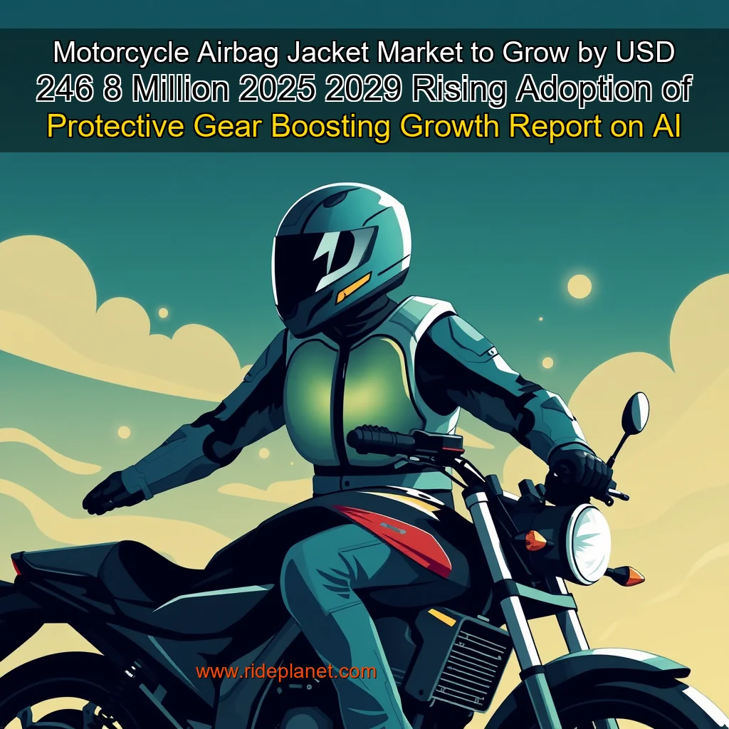 Read more about the article Motorcycle Airbag Jacket Market to Grow by USD 246  8 Million  2025  2029  Rising Adoption of Protective Gear Boosting Growth  Report on AI Impact