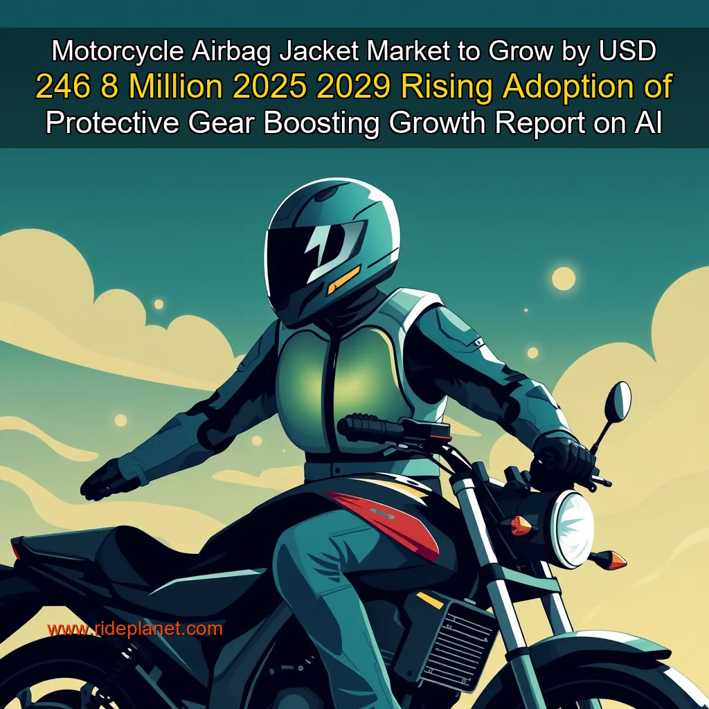 Read more about the article Motorcycle Airbag Jacket Market to Grow by USD 246  8 Million  2025  2029  Rising Adoption of Protective Gear Boosting Growth  Report on AI Impact