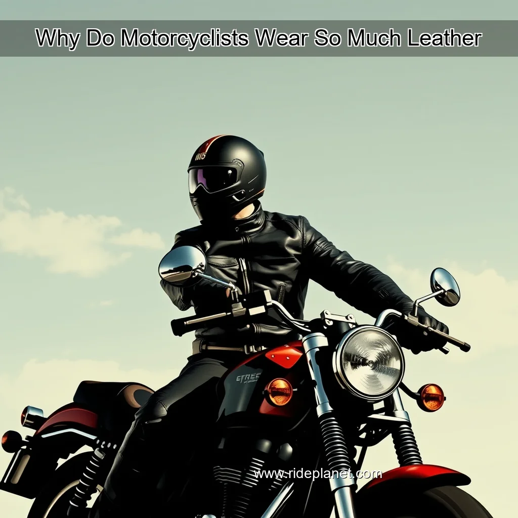 Read more about the article Why Do Motorcyclists Wear So Much Leather