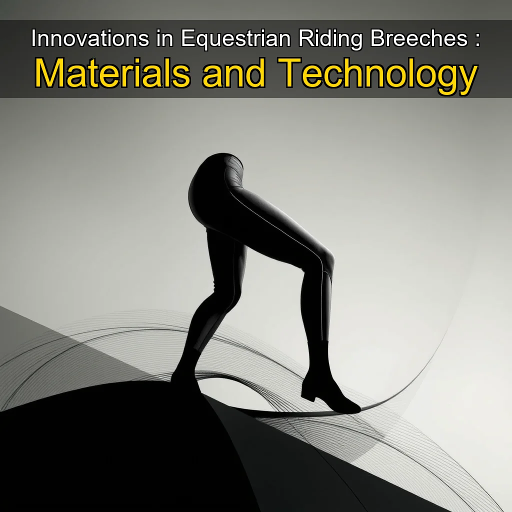 Read more about the article Innovations in Equestrian Riding Breeches : Materials and Technology