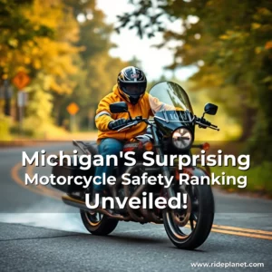Artistic representation for Michigan'S Surprising Motorcycle Safety Ranking Unveiled!