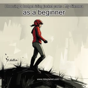 Read more about the article Choosing a budget riding jacket  pants : My dilemma as a beginner