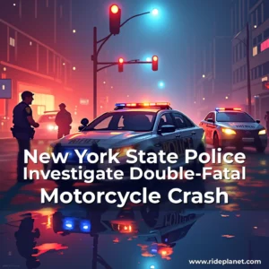 Artistic representation for New York State Police Investigate Double-Fatal Motorcycle Crash