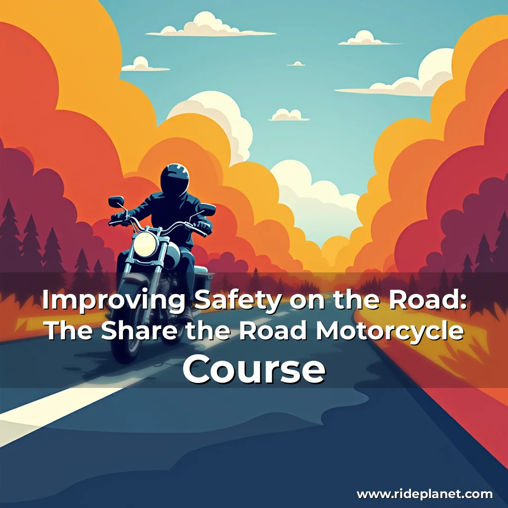 You are currently viewing Improving Safety on the Road: The Share the Road Motorcycle Course