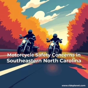Artistic representation for Motorcycle Safety Concerns in Southeastern North Carolina
