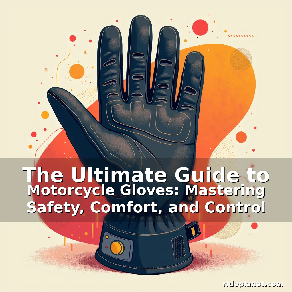 You are currently viewing The Ultimate Guide to Motorcycle Gloves: Mastering Safety, Comfort, and Control