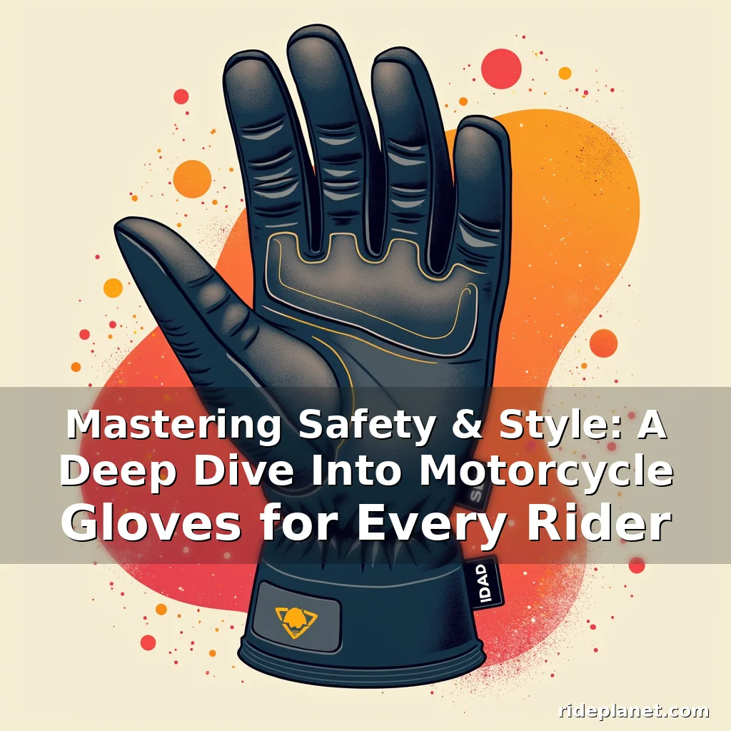 Read more about the article Mastering Safety & Style: A Deep Dive Into Motorcycle Gloves for Every Rider