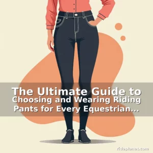 Artistic representation for The Ultimate Guide to Choosing and Wearing Riding Pants for Every Equestrian Adventure