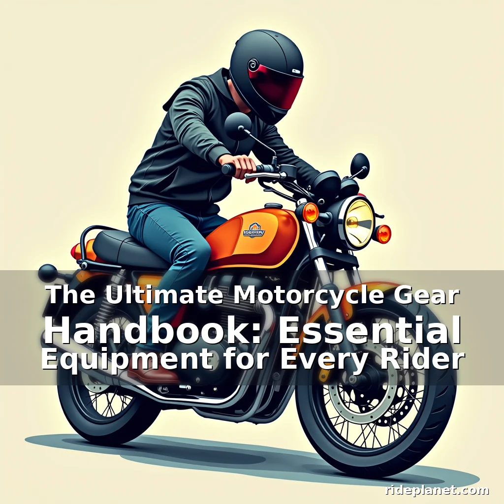 You are currently viewing The Ultimate Motorcycle Gear Handbook: Essential Equipment for Every Rider