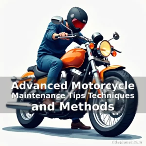 Artistic representation for Advanced Motorcycle Maintenance Tips Techniques and Methods