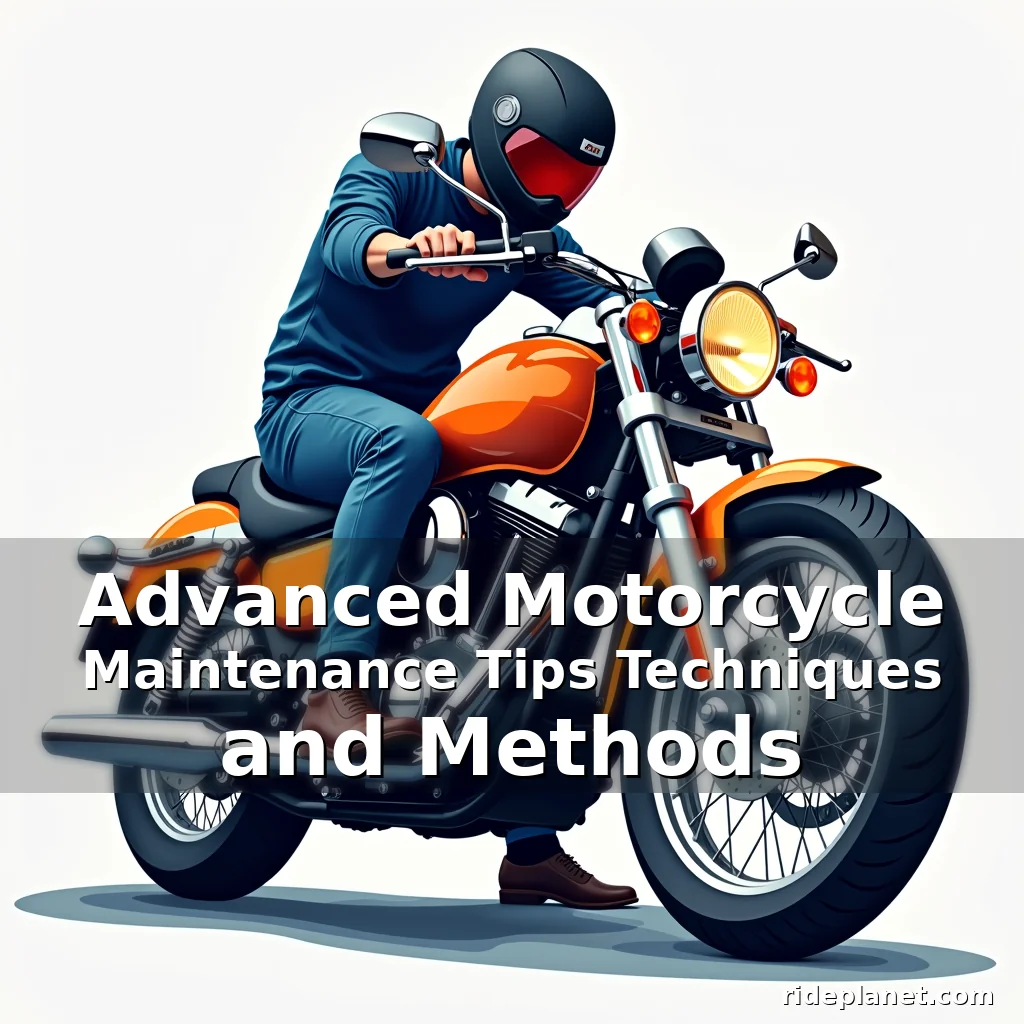 Artistic representation for Advanced Motorcycle Maintenance Tips Techniques and Methods