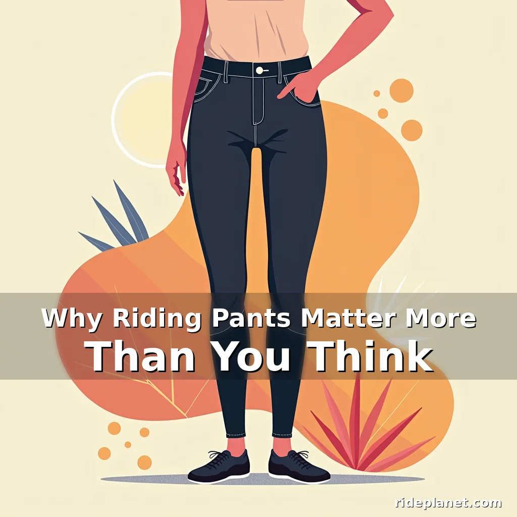 You are currently viewing Why Riding Pants Matter More Than You Think