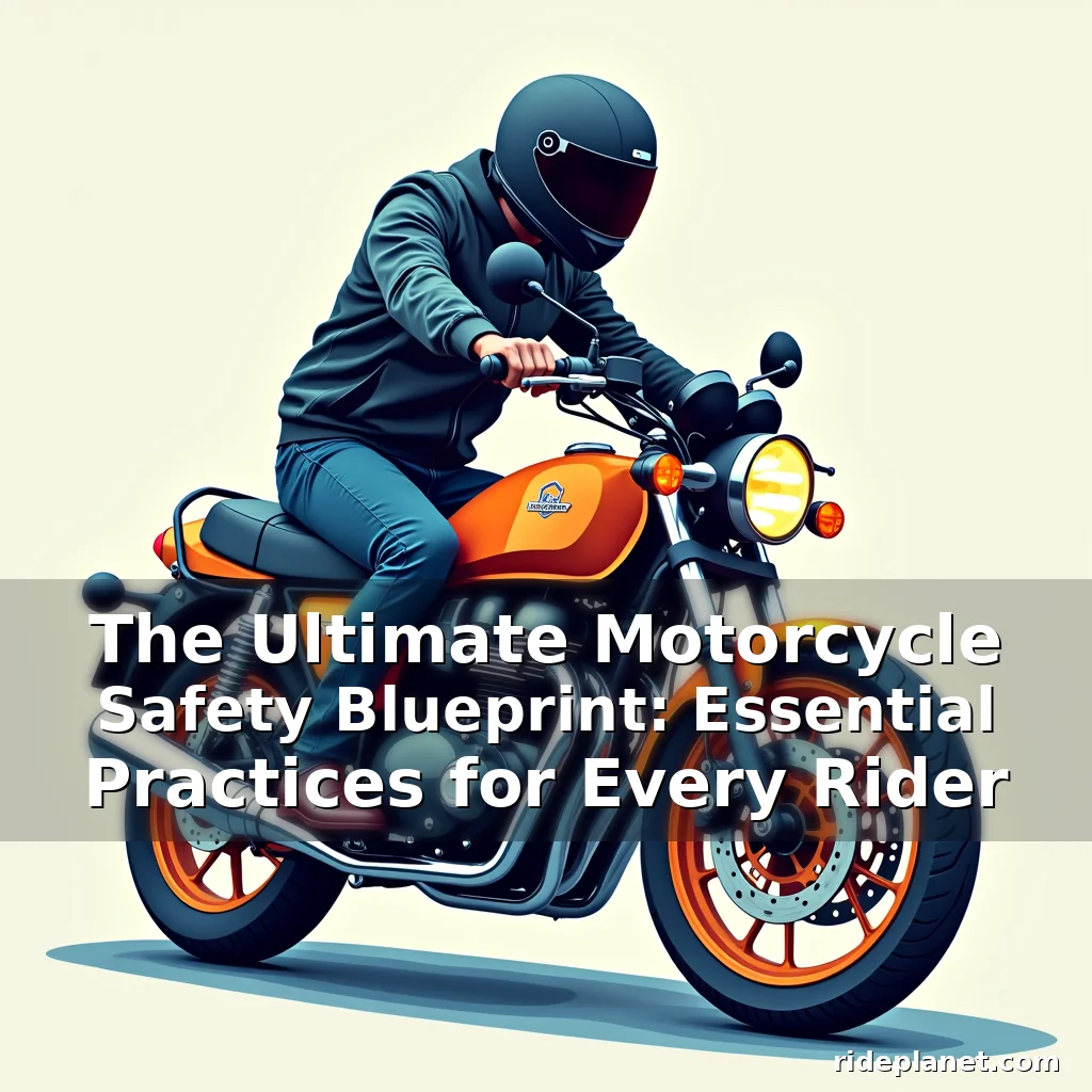 Read more about the article The Ultimate Motorcycle Safety Blueprint: Essential Practices for Every Rider