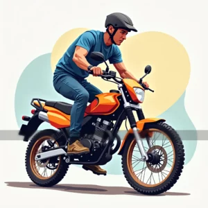 Artistic representation for Advanced Riding Accessories Techniques and Methods