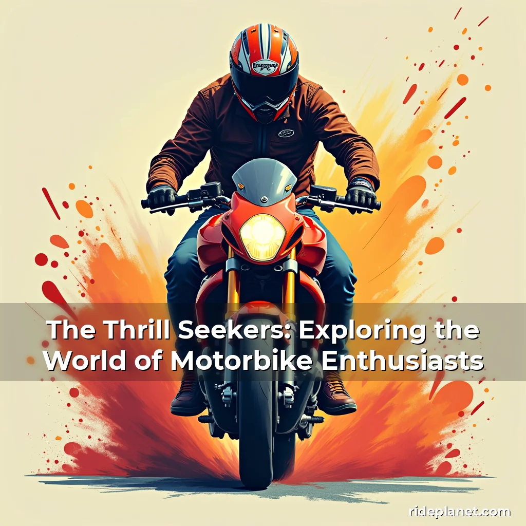Read more about the article The Thrill Seekers: Exploring the World of Motorbike Enthusiasts