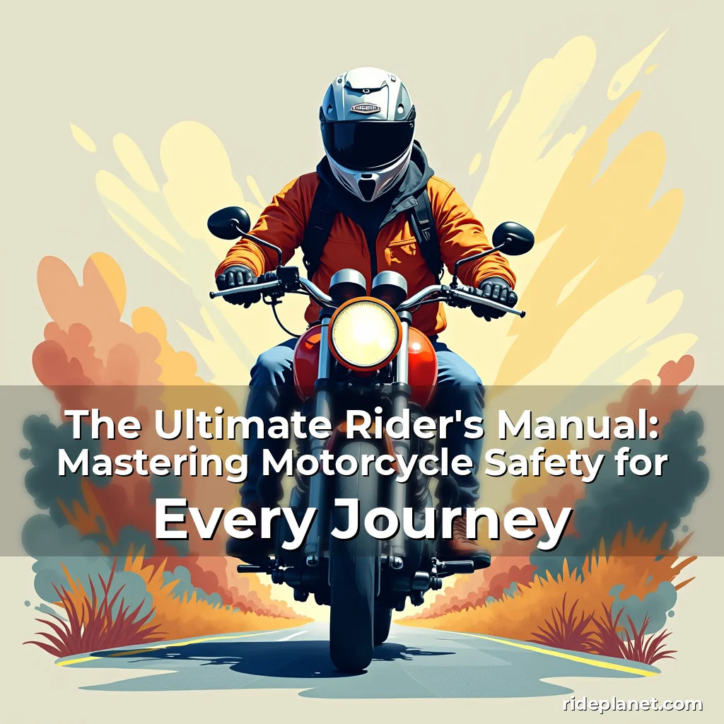 Read more about the article The Ultimate Rider’s Manual: Mastering Motorcycle Safety for Every Journey